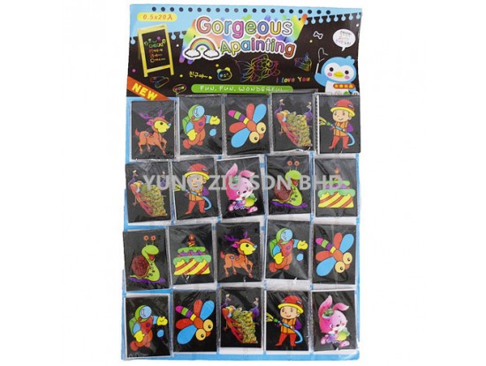 (20PCS/CARD)GORGEOUS APAINTING